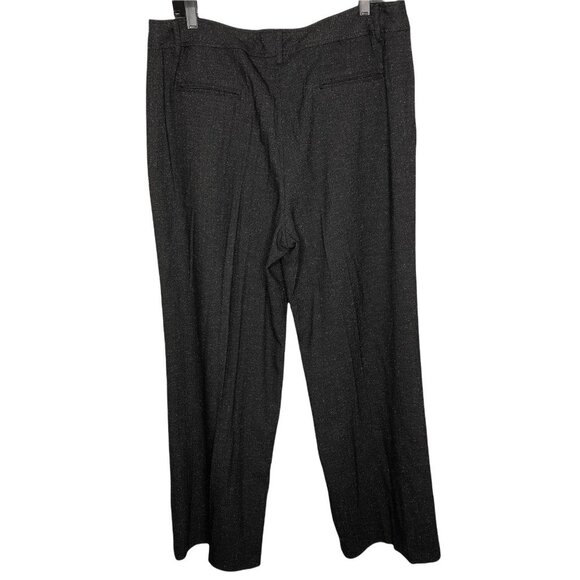 Sandro Womens Tummy Control Stretch Gray Dress Career Pants Plus Size 16 - Picture 1 of 6